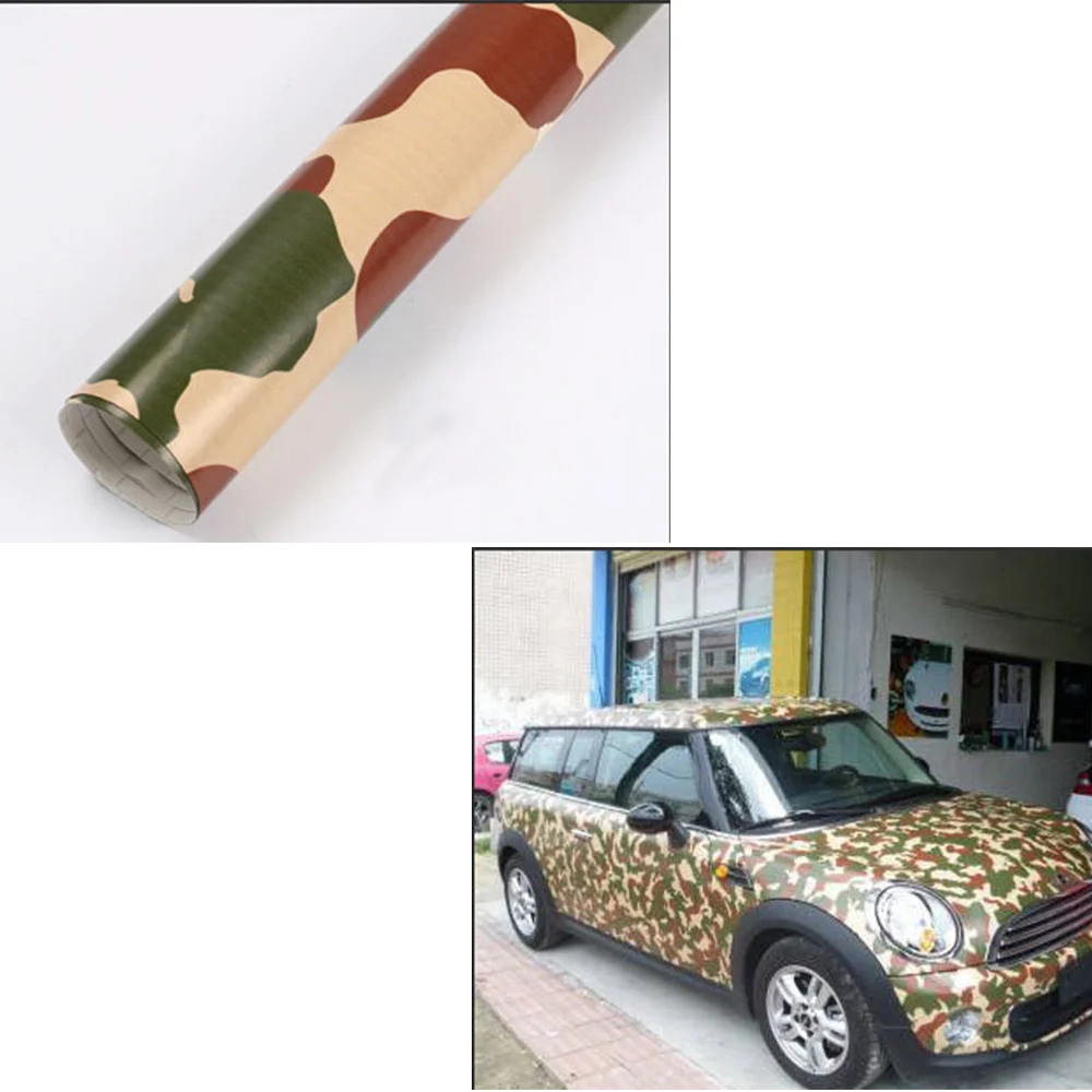 152x20 см камуфляжная Виниловая наклейка для автомобиля из ПВХ защитная пленка