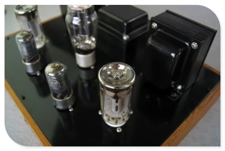 Cheap FU-50 2*12W (RMS) 6J8P FU50 Tube Amplifier stereo Single-Ended Class A TUBE amplifier No noise warm sound small 300B 4