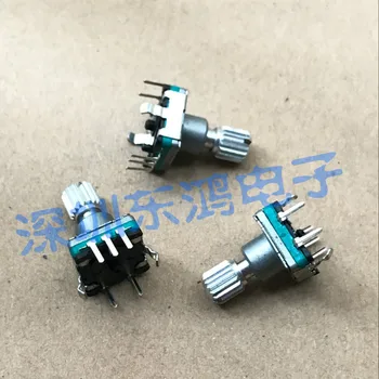 

5pcs ALPS Alps EC11 encoder with a press switch 18, positioning 9 pulse shaft length 13MM