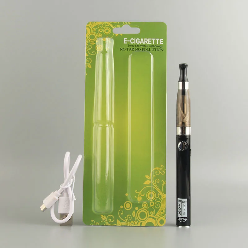UGO V2 CE4 электронная сигарета в блистере Kit Vape Pen kit 900mah Ugo v II Battery 1 6 ml ce4 Atomizer