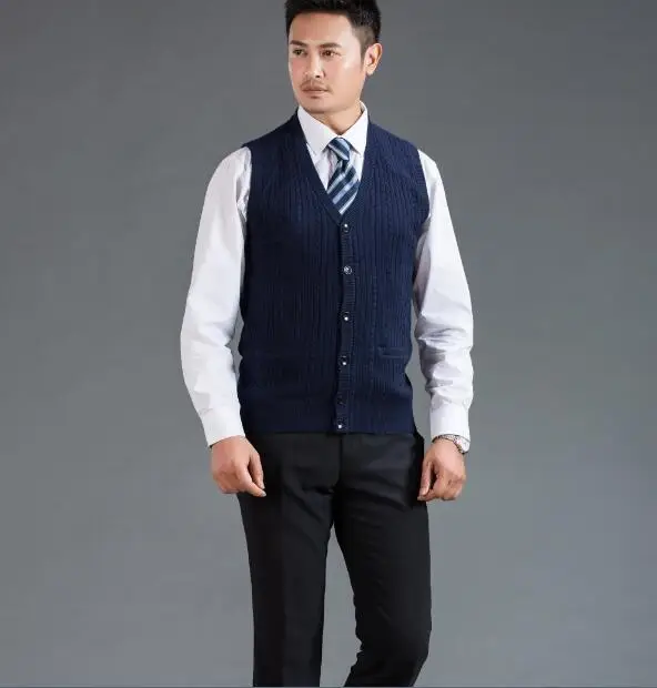 sweater vest outfit men