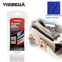 Visbella Leather Vinyl Repair Kit Auto Car Seat Sofa Coats Holes Scratch Cracks Rips Liquid restore Leather Restoration Tools Visbella Leather Vinyl Repair Kit Auto Car Seat Sofa Coats Holes Scratch Cracks Rips Liquid restore Leather Restoration Tools