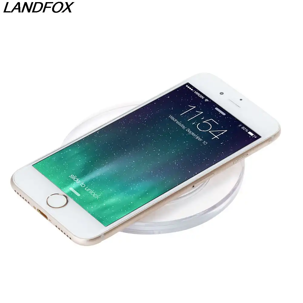 Hot Sale Qi Wireless Charger Fast Charging Pad Dock Circle