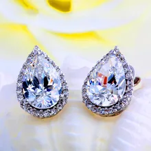 Милые женские хрустальные AAA циркон маленькие серьги-гвоздики серебряные черные синие серьги для женщин винтажные вечерние свадебные украшения