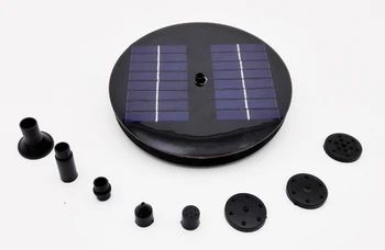 

160F Solar Power Water Pump Floating Fountain Pump Pool Garden Watering Pump