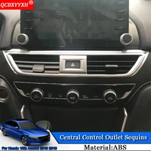 QCBXYYXH Автомобильный дизайн ABS условного Панель пайетки внутреннего украшения наклейки Авто Рамка для Honda 10th Accord