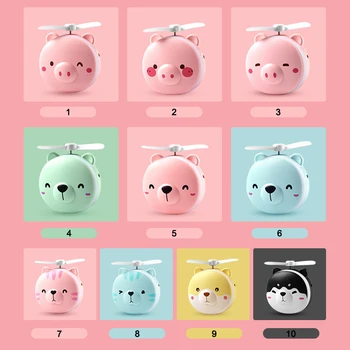 

LED Fill Light Makeup Mirror Pocket Fan USB Charging Portable Handheld Mini Fan XHC88