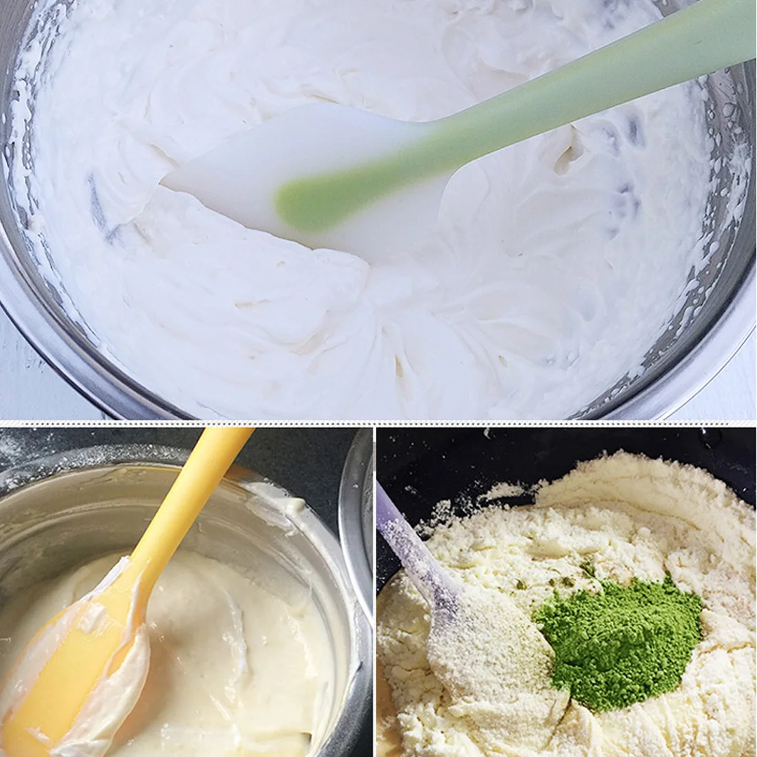 Хороший силиконовый шпатель для теста совок крем-скраб кухонная лопатка инструменты для выпечки Шпатель для торта 6 цветов