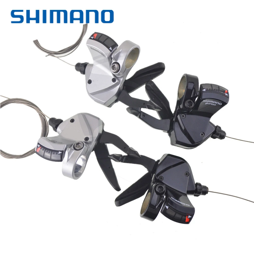 Shimano SL-R440 SL-R441 весла плоское адвокатское сословие Triggle влево/правая рука 2/3s 8/9 Скорость переключения w/внутренние кабели черный, серебристый цвет