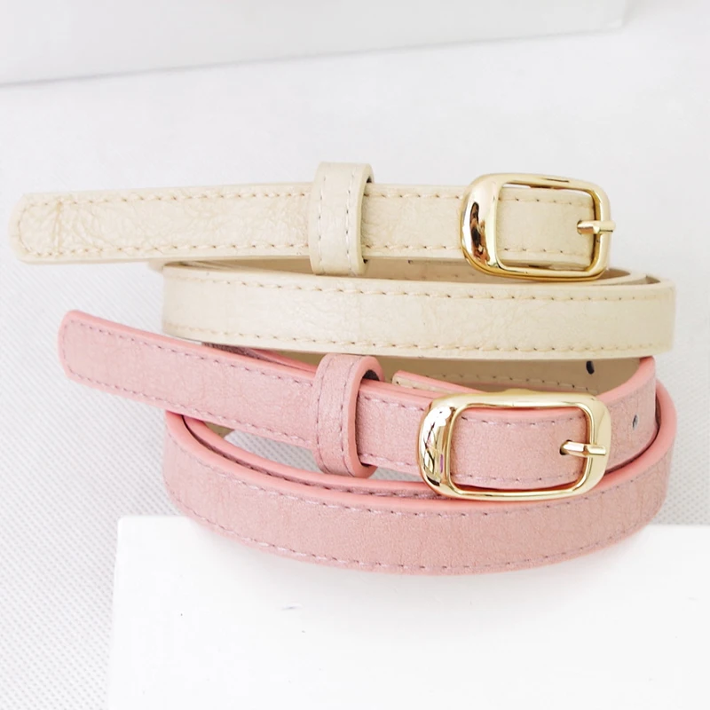 Fresh sweet pink font b belt b font font b women s b font casual all