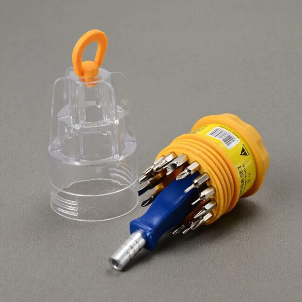 

16 in 1 Electric Combination Manual Screwdriver Set Opening Pry Repair Tool Small Practical Hand Tools Kit