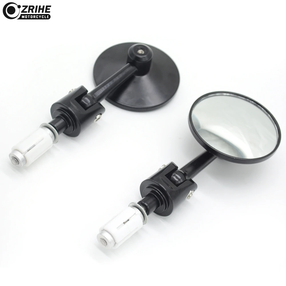 22 мм 7/8 &quotмотоцикл Складная Ручка Бар Конец Зеркала Кафе Racer для YAMAHA MT07 R6 R3 MT 03/07/09