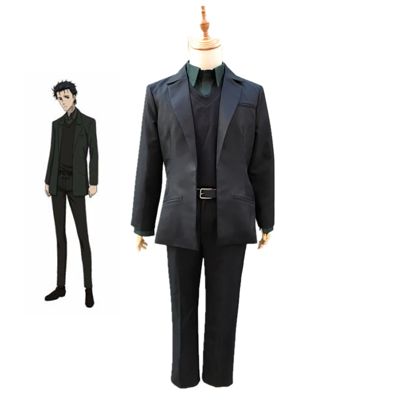 

Anime Steins Gate Rintaro 0 Okabe Cosplay Costume