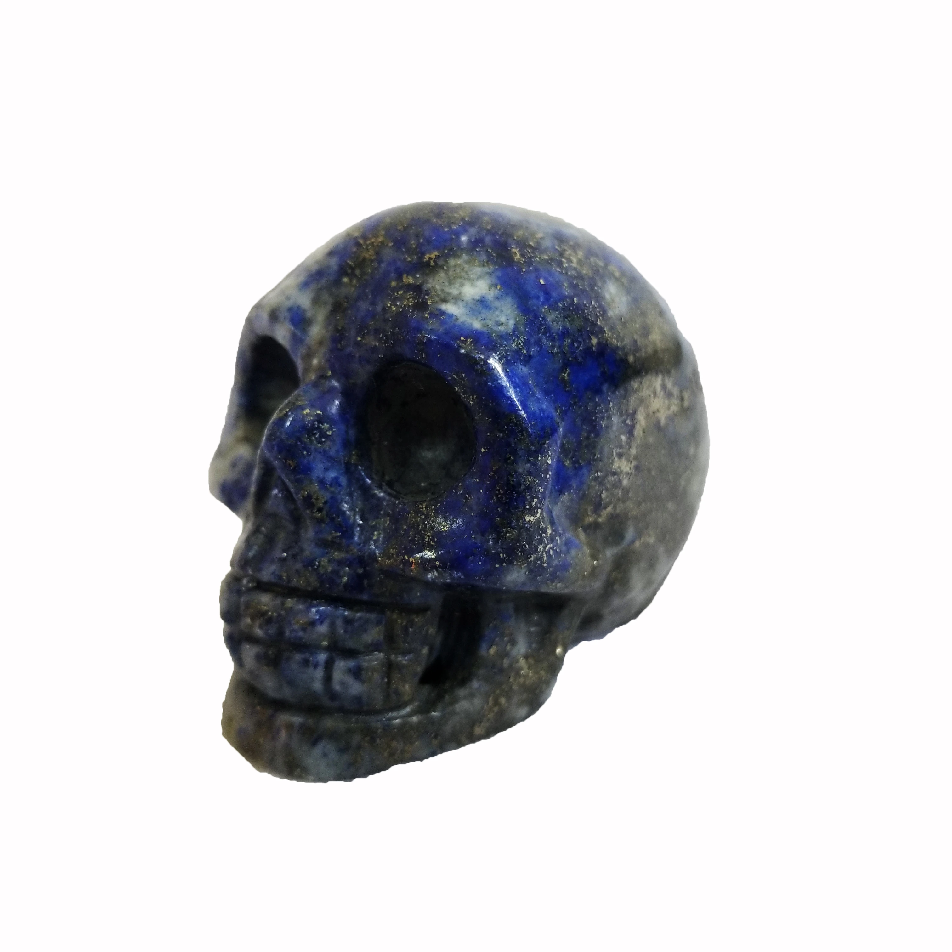

Crystal Skulls Lapis Lazuli Quartz Skulls Healing Stones Gemstones for Decoration Customized 2 inch GY