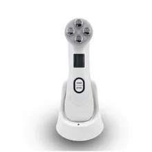 RF& EMS прибор для красоты светодиодный Mesoporation Электропорация акне машина для красоты usb зарядка для тела, лица и шеи