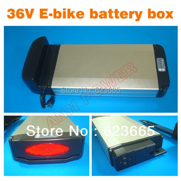 36V E bike Battery Box Electric bicycle lithium battery case Used for