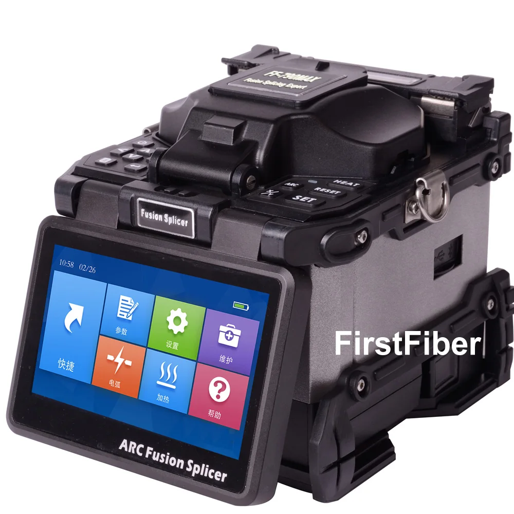 Ff-790Max 6 Motori In Fibra Ottica Fusion Di Giunzione In Fibra Ottica Splicer Nucleo Per Nucleo Di Allineamento