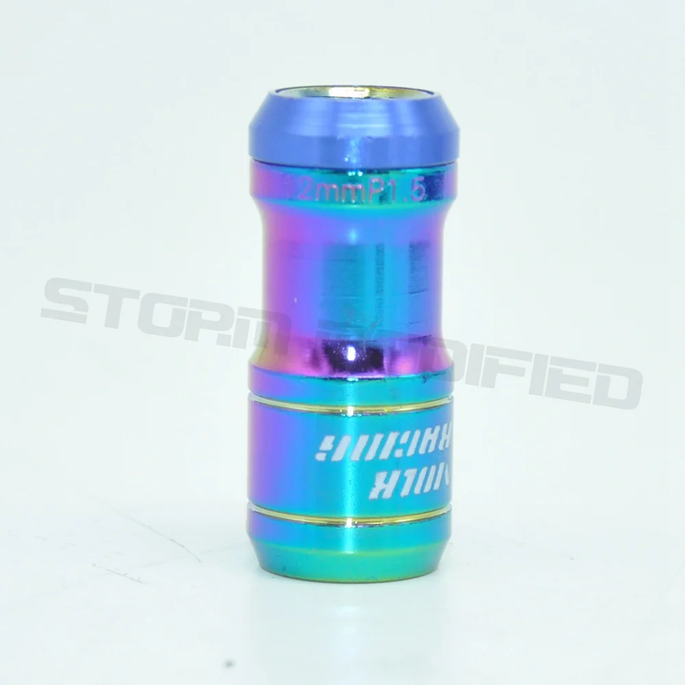SuTong 20 шт. набор гаек для гоночной формулы Volk RAYS M12x1.5 L = 45 мм Neo Chrome|Гайки и болты| |