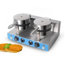 2000W ITOP Electric Waffle maker Double heads Waffle machine Non-stick waffle make machine 220V 220v 110v 4 pcs lolly waffle maker waffle stick lolly waffle making machine electrical pine waffle maker