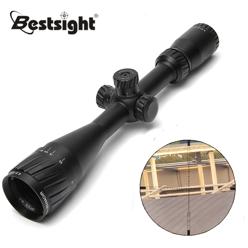 

HAVVKE 4.5-18X44 AOIR Optical Riflescope Red&Green&Blue Illuminated Scope Reticle Rifles Hunting Scopes For Airsoft Pistola