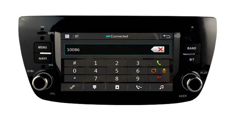 Flash Deal Liislee For Fiat Doblo 2016 Stereo Radio Audio CD DVD Player Bluetooth GPS MAP NAV Navigation 1080P System Original NAVI Design 3