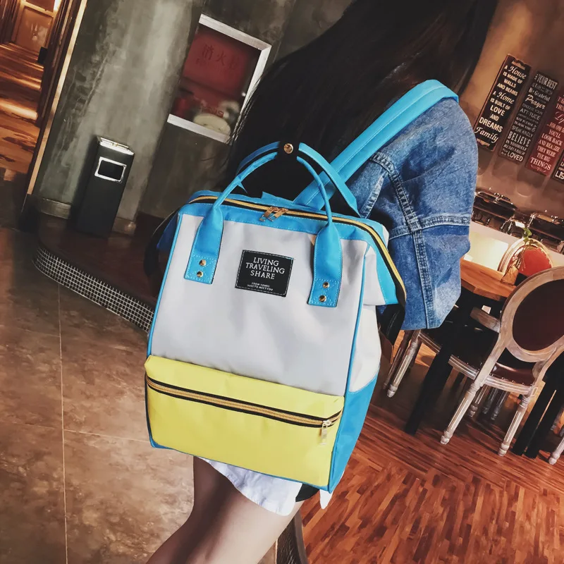 Hocodo moda feminina mochila de ombro portátil