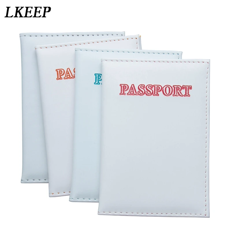 Soft Pu Leather Simple Travel Credit Card Holder New Holland Women Covers For Passport ID Document Bag | Багаж и сумки