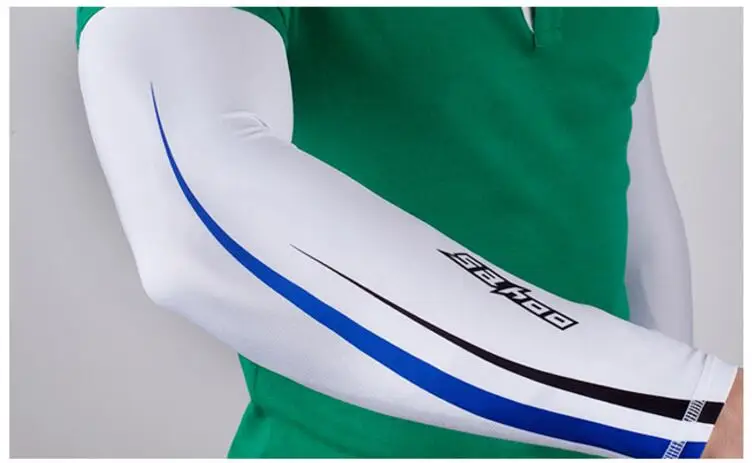 Высокое качество дышащий рукав для верховой езды УФ защитный рукав для рук зимние фитнес-нарукавники уличная спортивная одежда - Цвет: Синий