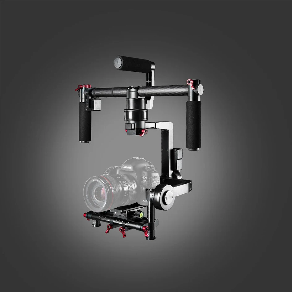 

ALUMOTECH New!Bluetooth Control 3 Axis Handheld Gimbal Brushless Stabilizer for moving video