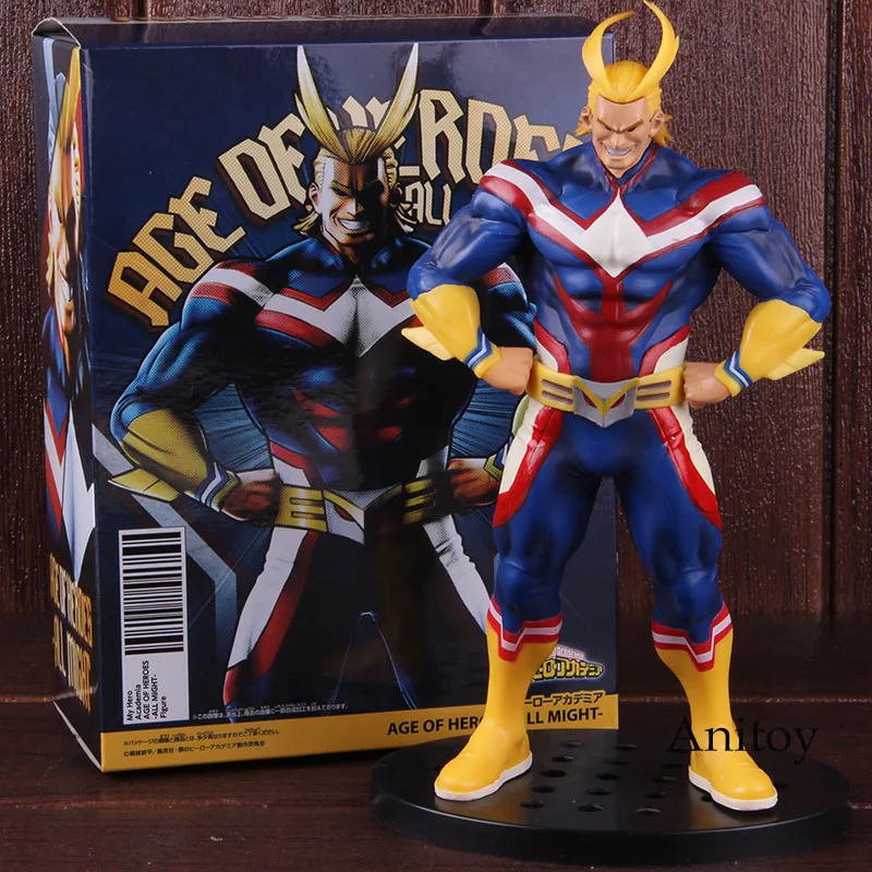 Аниме Мой герой Academy Age of Heroes All Might AllMight Muscle форма статуя фигурка ПВХ фигурка Коллекционная модель игрушки