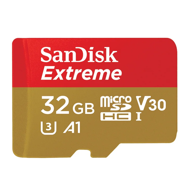 SanDisk U3 A1 класс 10 32 ГБ Micro SD карта 100 МБ/с./с 128 Гб 64 Гб A2 V30 карта памяти SDXC SDHC TF карта флэш-карта - Емкость: 32GB