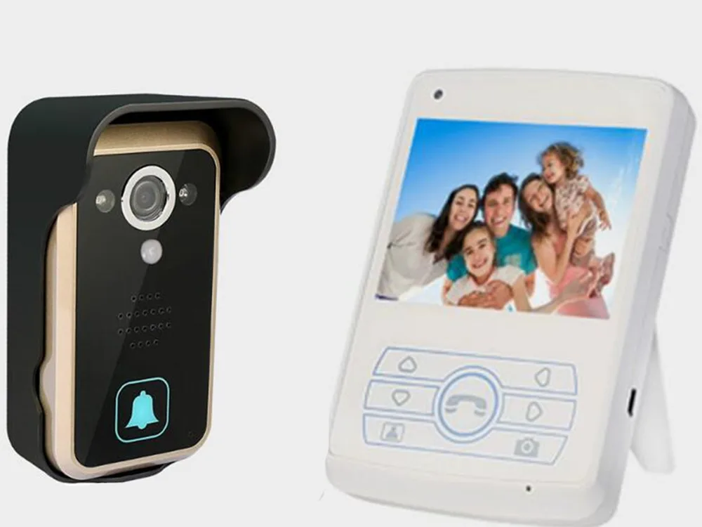 

3.5 Inch 120 Degree Motion Detection Wireless Intercom Video Doorbell