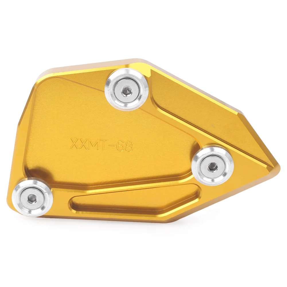  Motorcycle CNC Kickstand Foot Side Stand Extension Pad Support Plate For BMW C600 SPORT & C650GT 20
