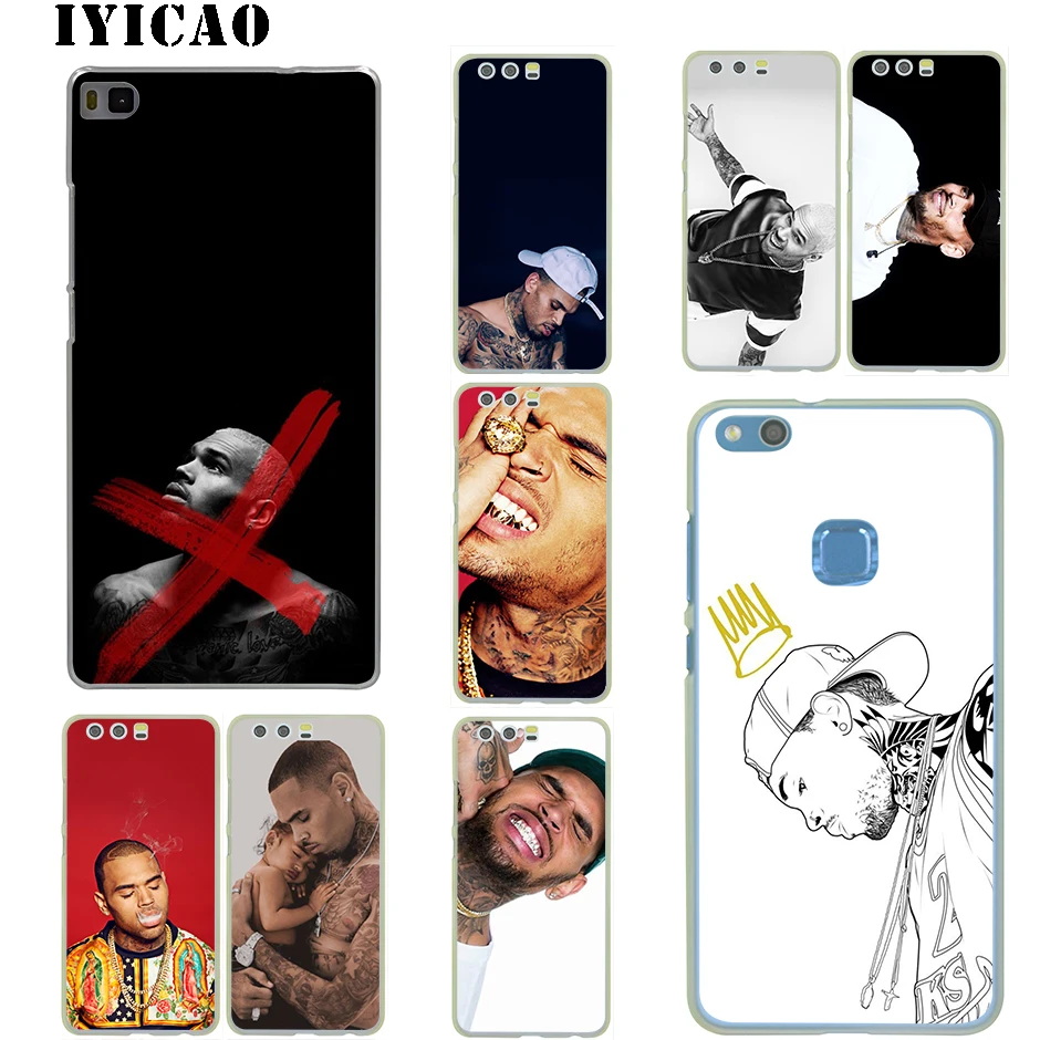 Man Chris Brown Hard Case for Huawei P30 P20 P9 P10 Plus P8 Lite Pro P Smart Z 2019 Nova 2i 3i 4 5i | Мобильные телефоны и