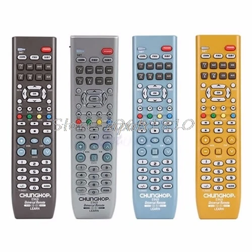 8 в 1 умный пульт дистанционного управления для TV SAT DVD CD AUX VCR распродажа и Прямая