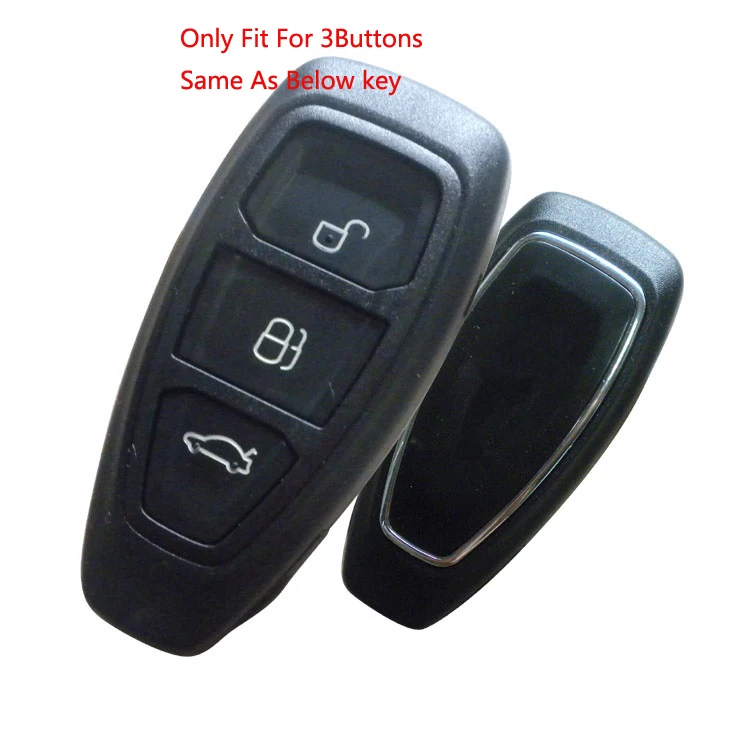 Cocolockey силиконовый чехол для автомобильного ключа Ford Mondeo S Max Kuga Grand Galaxy Focus Fiesta 3