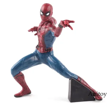 

Marvel Spiderman Figure Spider Man Homecoming PVC Action Figure Collectible Model Toy 19cm KT4787