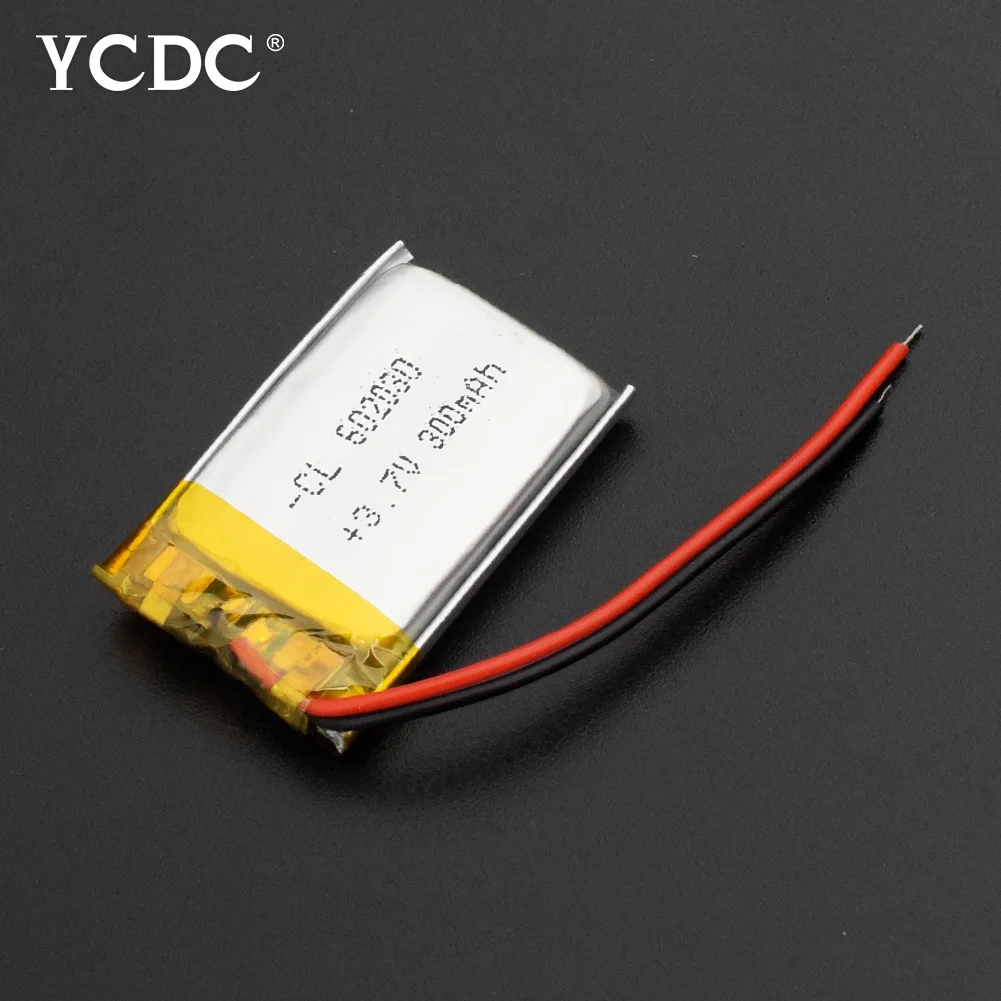 

1/2/4x 3 7V Volt Li Po Ion Lipo Rechargeable Batteries 602030 Lithium Polymer Battery For Smart Watch PSP LED Lamp RC Helicopter