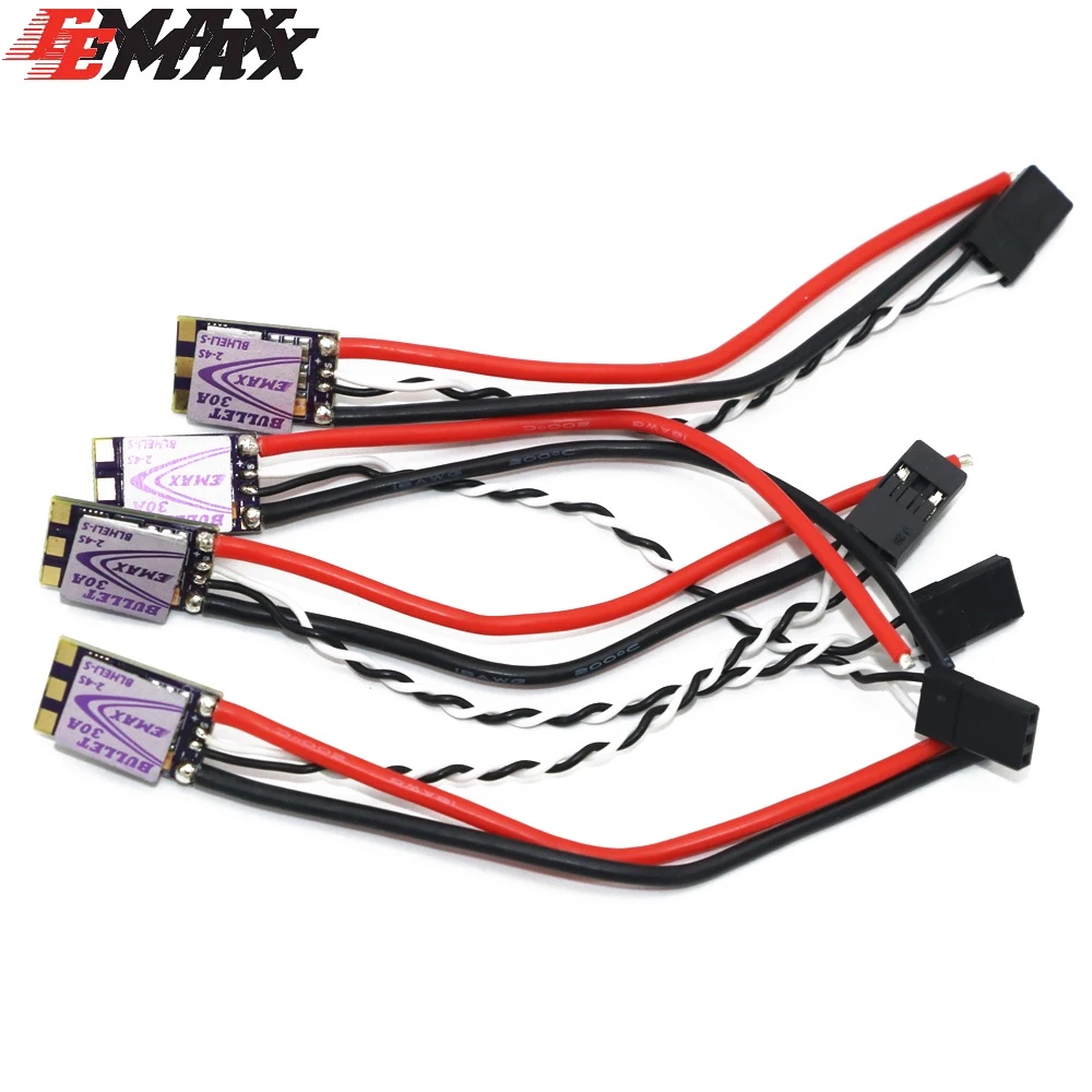 4 компл./лот EMAX RS2205S 2300KV/2600KV RaceSpec бесщеточный двигатель с пулей 30A BLHELI_S D-SHOT Мощность комбо для Квадрокоптер с дистанционным управлением