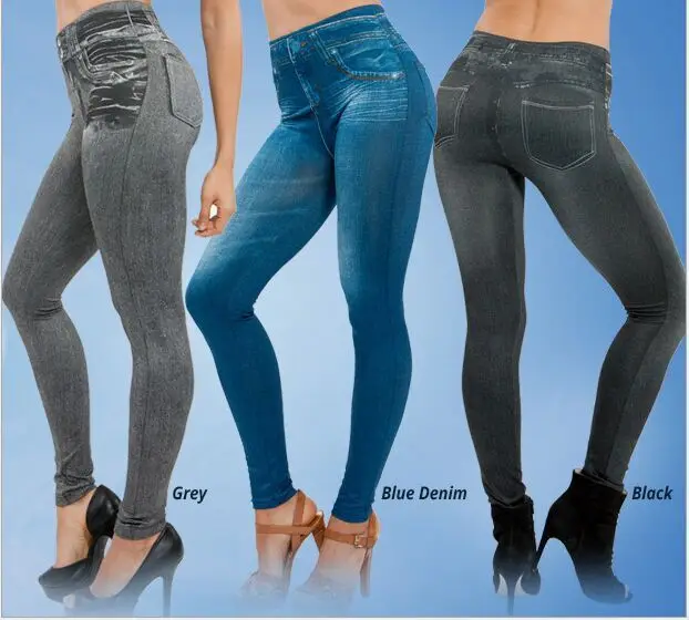 TV HOT Selling Bodyshapers 3pcs per lot Slim Jeans women Leggingsin