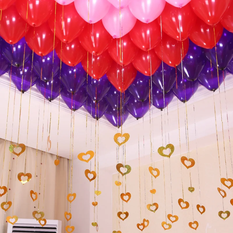 100pcs-Bling-Shiny-Heart-Paperboard-Cards-Balloons-Pendant-Ribbon-Wedding-Balloon-Decoration-Party-Supplies-6-Color (1)