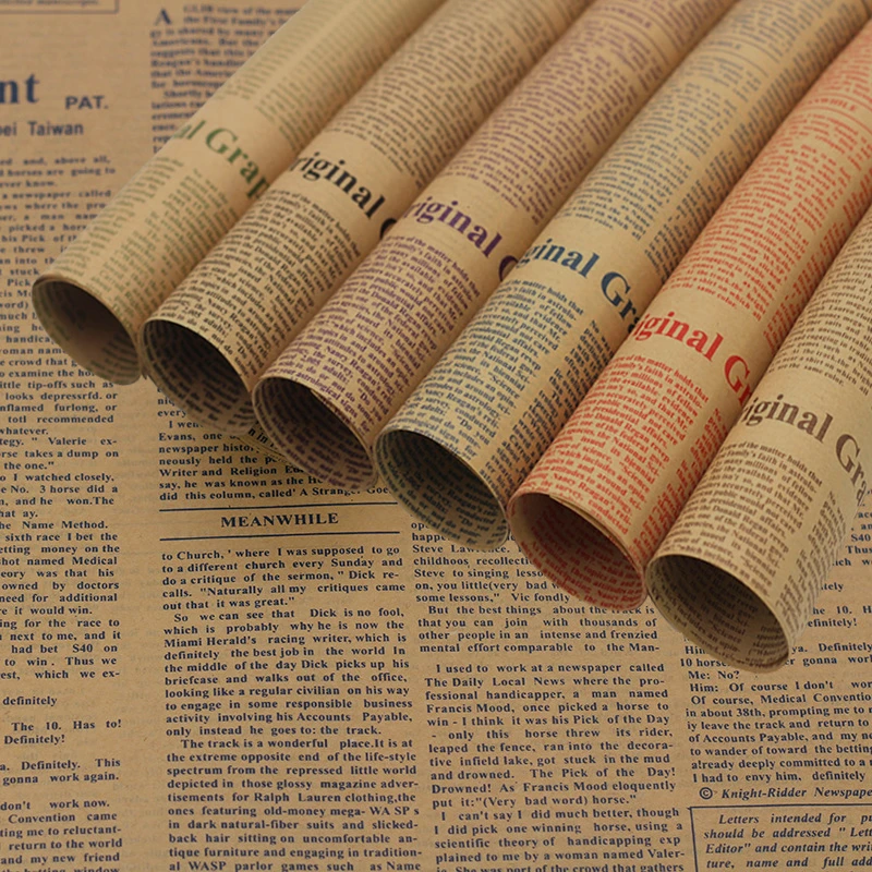 Classic Style Old English Newspaper Kraft Paper Photography Backdrops Photo Shooting Background Props For Flowers Food Fruit Photo Studio Kits Aliexpress