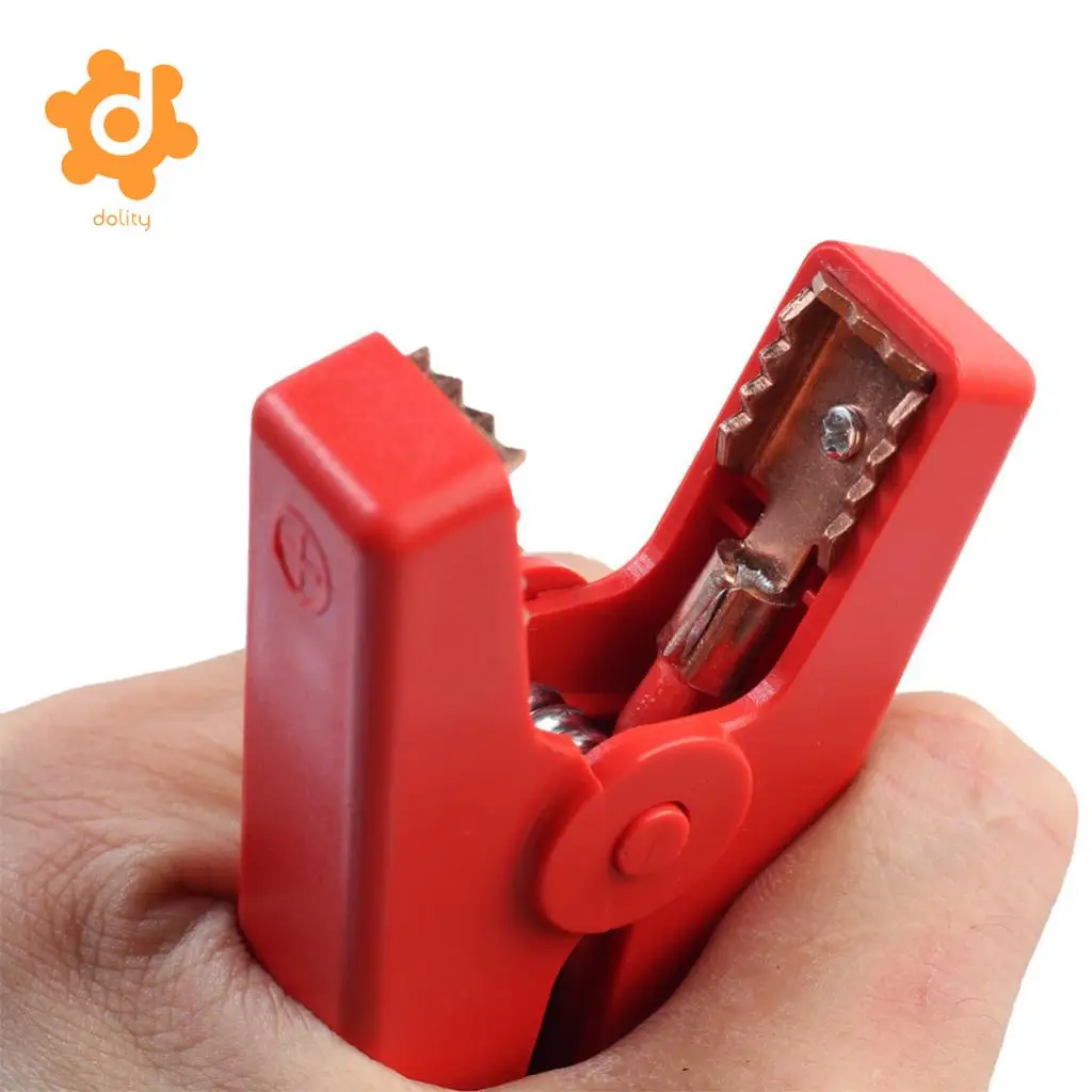12V 650A Jump Starter Emergency Lead Cable Battery Alligator Clamp Clip EC5