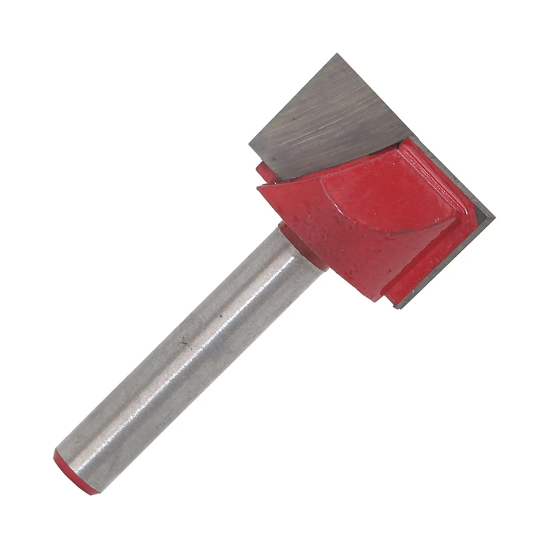 02 JDSR 6mm Shank Wood Router Bit Cleaning Bottom Router Bit Woodworking Tenon Milling Cutter Tool Cutting Smooth Wood Cutter Set
