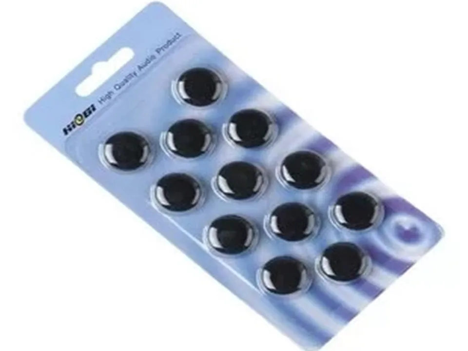 

HG High quality Black Solid Foam Cushions for Earphones Earbuds (6 pairs)