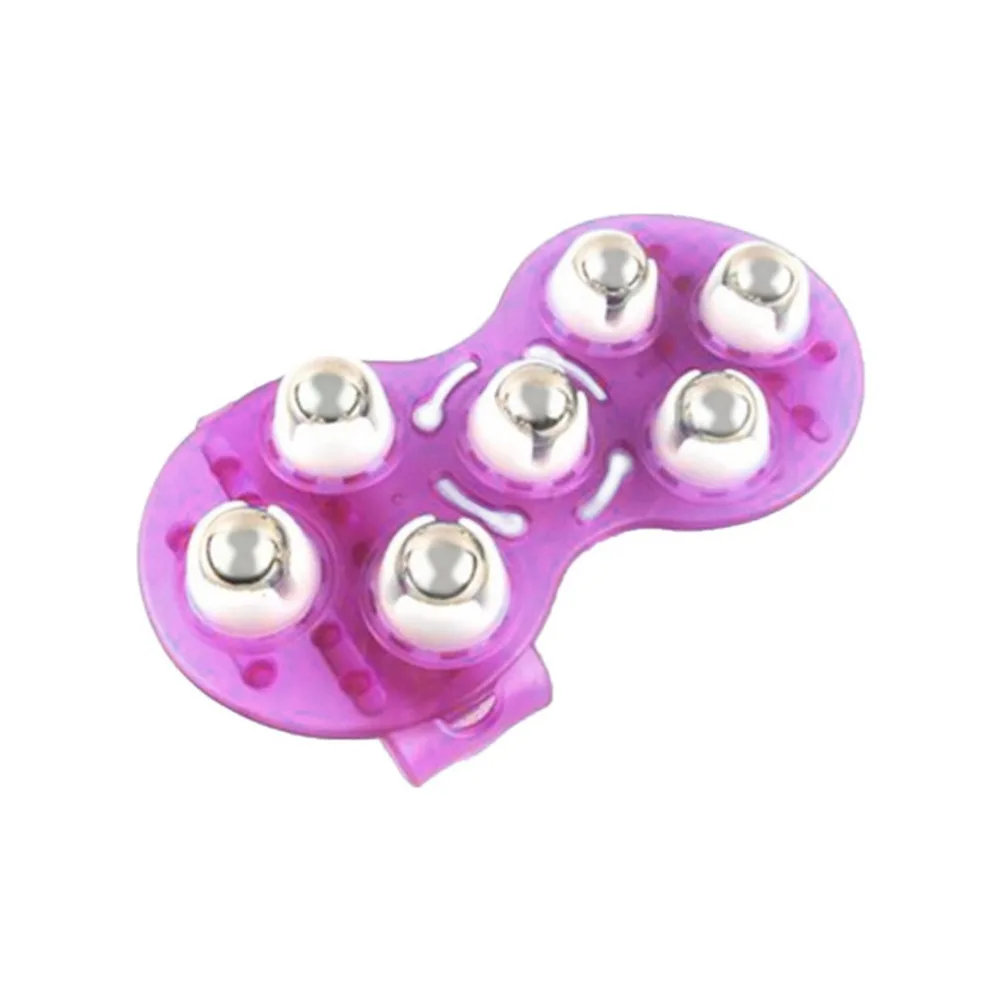 Small Body Massager With 7 Roller Balls Muscle Pain Relief Relax
