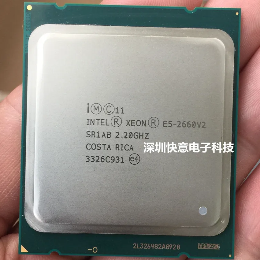 

Intel Xeon Processor E5-2660 V2 E5 2660 V2 LGA2011 CPU Ten Cores Xeon Processor E5 2660V2 SR1AB Server Desktop CPU