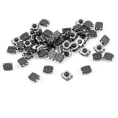 50 шт. 4 мм x 3 шпильки SMD SMT ультратонкий Мгновенный кнопочный переключатель |
