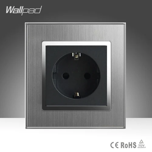 Designer Socket-or et blanc décoration murale commuté Power Socket