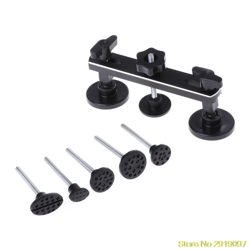 

Multifunctional Hand Paintless Dent Repair Puller Bridge Auto Car Body Motorcycle Refrigerator Hail Dent Removal Kit Tool